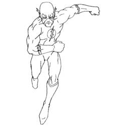 着色页: DC漫画超级英雄 (超级英雄和超级恶棍) #80214 - 免费可打印着色页