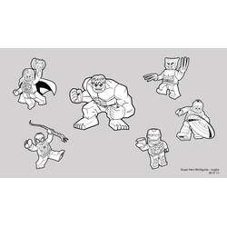着色页: DC漫画超级英雄 (超级英雄和超级恶棍) #80248 - 免费可打印着色页