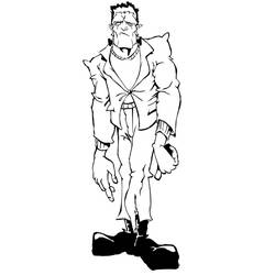 着色页: Frankenstein (超级英雄和超级恶棍) #198942 - 免费可打印着色页