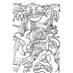 着色页: Ghostbusters (超级英雄和超级恶棍) #134025 - 免费可打印着色页