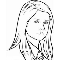 着色页: Ginny Weasley (超级英雄和超级恶棍) #187355 - 免费可打印着色页
