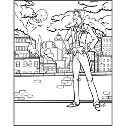 着色页: Joker (超级英雄和超级恶棍) #202145 - 免费可打印着色页