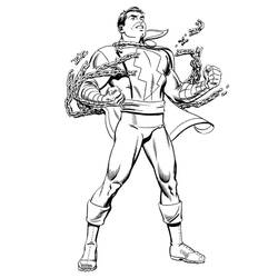 着色页: Shazam (超级英雄和超级恶棍) #208392 - 免费可打印着色页
