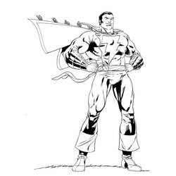 着色页: Shazam (超级英雄和超级恶棍) #208396 - 免费可打印着色页