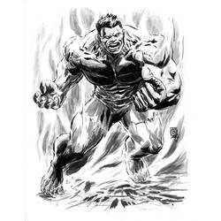 着色页: 复仇者联盟 (超级英雄) #74161 - 免费可打印着色页