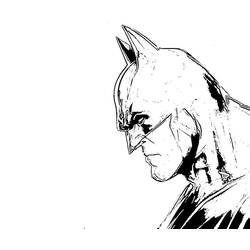 着色页: 蝙蝠侠 (超级英雄) #77146 - 免费可打印着色页