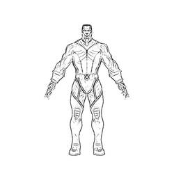 着色页: 巨人 (超级英雄) #82914 - 免费可打印着色页