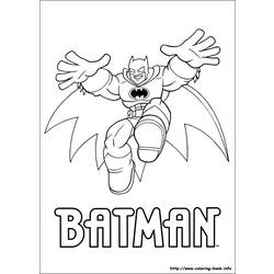着色页: DC漫画超级英雄 (超级英雄) #80118 - 免费可打印着色页