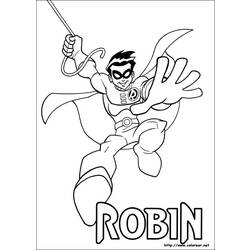 着色页: DC漫画超级英雄 (超级英雄) #80120 - 免费可打印着色页