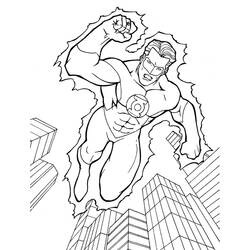 着色页: DC漫画超级英雄 (超级英雄) #80149 - 免费可打印着色页