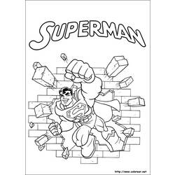 着色页: DC漫画超级英雄 (超级英雄) #80151 - 免费可打印着色页