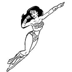 着色页: DC漫画超级英雄 (超级英雄) #80174 - 免费可打印着色页