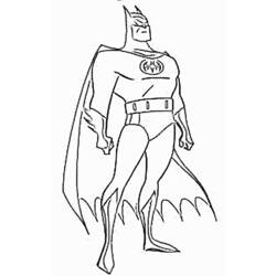 着色页: DC漫画超级英雄 (超级英雄) #80211 - 免费可打印着色页
