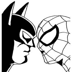 着色页: DC漫画超级英雄 (超级英雄) #80228 - 免费可打印着色页