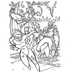 着色页: DC漫画超级英雄 (超级英雄) #80263 - 免费可打印着色页