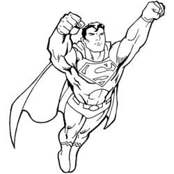 着色页: DC漫画超级英雄 (超级英雄) #80270 - 免费可打印着色页