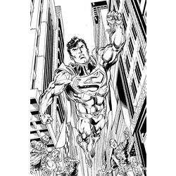 着色页: DC漫画超级英雄 (超级英雄) #80367 - 免费可打印着色页