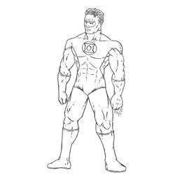 着色页: DC漫画超级英雄 (超级英雄) #80419 - 免费可打印着色页