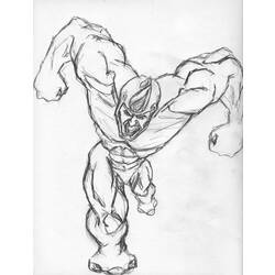 着色页: DC漫画超级英雄 (超级英雄) #80435 - 免费可打印着色页