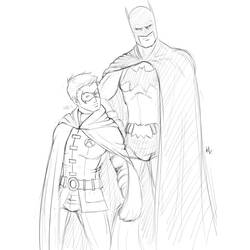 着色页: DC漫画超级英雄 (超级英雄) #80437 - 免费可打印着色页