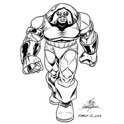 着色页: DC漫画超级英雄 (超级英雄) #80482 - 免费可打印着色页