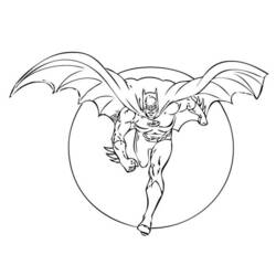 着色页: DC漫画超级英雄 (超级英雄) #80490 - 免费可打印着色页