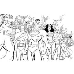 着色页: 漫威超级英雄 (超级英雄) #79627 - 免费可打印着色页