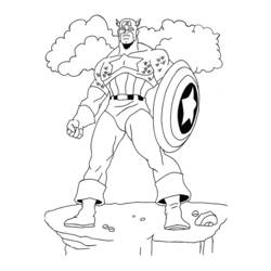 着色页: 漫威超级英雄 (超级英雄) #79825 - 免费可打印着色页