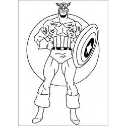 着色页: 漫威超级英雄 (超级英雄) #79869 - 免费可打印着色页