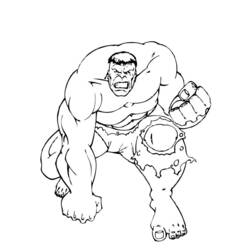 着色页: 漫威超级英雄 (超级英雄) #80032 - 免费可打印着色页