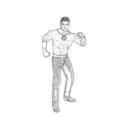 着色页: 神奇先生 (超级英雄) #84801 - 免费可打印着色页