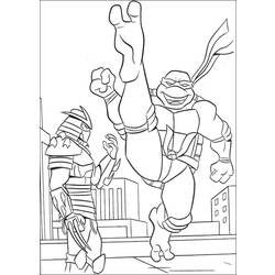 着色页: 忍者神龟 (超级英雄) #75385 - 免费可打印着色页