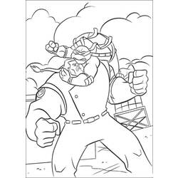 着色页: 忍者神龟 (超级英雄) #75392 - 免费可打印着色页