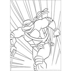 着色页: 忍者神龟 (超级英雄) #75518 - 免费可打印着色页