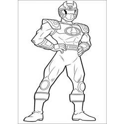 着色页: 电力护林员 (超级英雄) #49951 - 免费可打印着色页