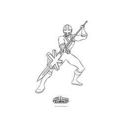 着色页: 电力护林员 (超级英雄) #50046 - 免费可打印着色页