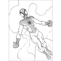 着色页: 蜘蛛侠 (超级英雄) #78692 - 免费可打印着色页