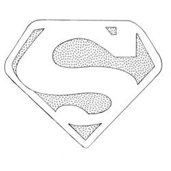着色页: 超人 (超级英雄) #83630 - 免费可打印着色页