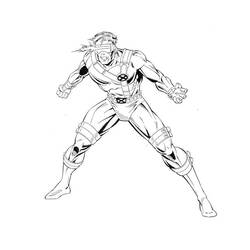 着色页: X战警 (超级英雄) #74342 - 免费可打印着色页