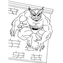 着色页: X战警 (超级英雄) #74415 - 免费可打印着色页