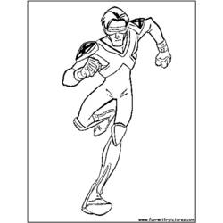 着色页: X战警 (超级英雄) #74472 - 免费可打印着色页
