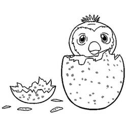 着色页: Hatchimals (玩具和游戏) #196732 - 免费可打印着色页