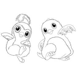 着色页: Hatchimals (玩具和游戏) #196734 - 免费可打印着色页