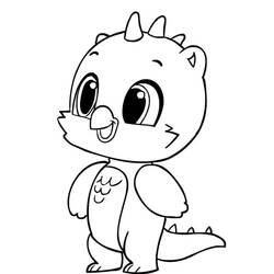 着色页: Hatchimals (玩具和游戏) #196736 - 免费可打印着色页
