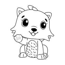 着色页: Hatchimals (玩具和游戏) #196743 - 免费可打印着色页