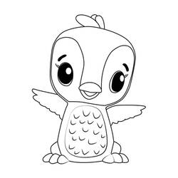 着色页: Hatchimals (玩具和游戏) #196750 - 免费可打印着色页