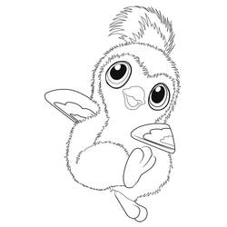 着色页: Hatchimals (玩具和游戏) #196754 - 免费可打印着色页