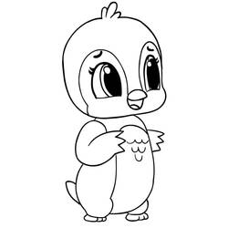 着色页: Hatchimals (玩具和游戏) #196764 - 免费可打印着色页