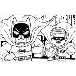 着色页: LEGO Batman (玩具和游戏) #196600 - 免费可打印着色页