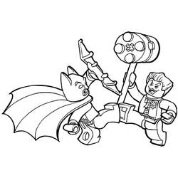 着色页: LEGO Batman (玩具和游戏) #196610 - 免费可打印着色页